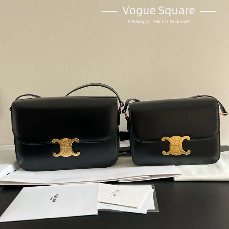 Ce bag, special grade all-steel, imported calfskin from Italy for external use ➕imported lambskin for lining, highest quality 18.5cm 22cm