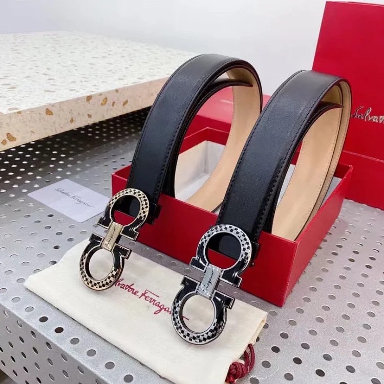 Gucci New interlocking G buckle, the latest automatic buckle, PVC with first-layer cowhide, classic pattern pull design belt, men's
