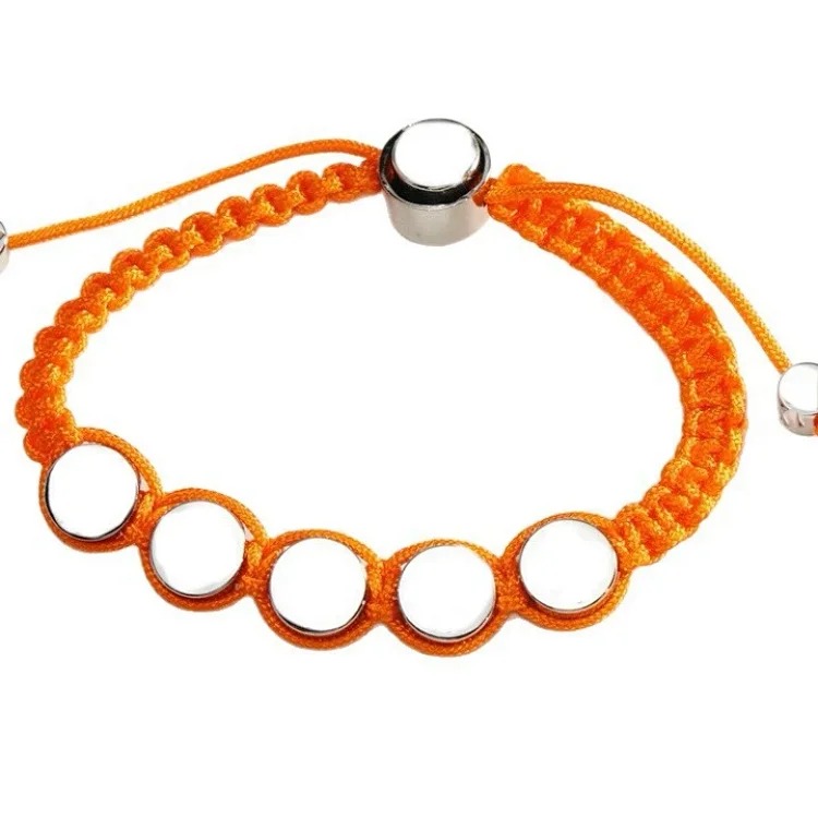 Popular cross-border e-commerce wholesale colorful beads personalized simple braided bracelets for couples men and women jewelry bracelets