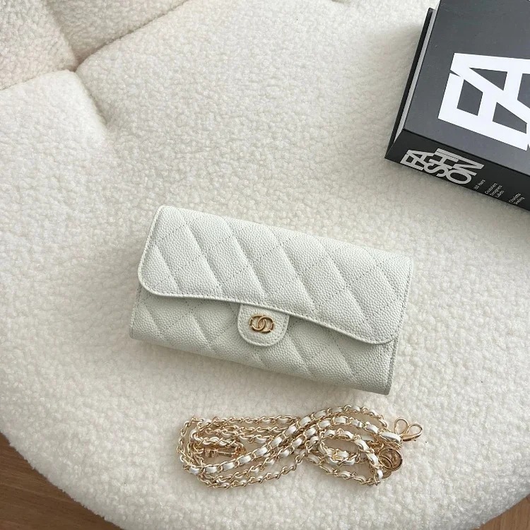 XNE Xiaoxiangfeng Caviar versatile mini shoulder crossbody rhombus chain bag -5797