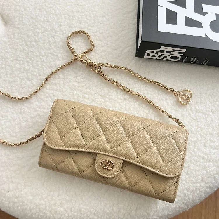 XNE Xiaoxiangfeng Caviar versatile mini shoulder crossbody rhombus chain bag -5797