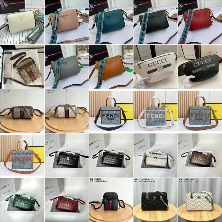 2025 new high-end genuine leather shoulder crossbody bag-2590