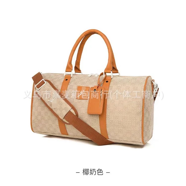 Cross-border new fashion brand shoulder bag large capacity crossbody bag popular Hong Kong style trendy travel bag outdoor fitness backpack