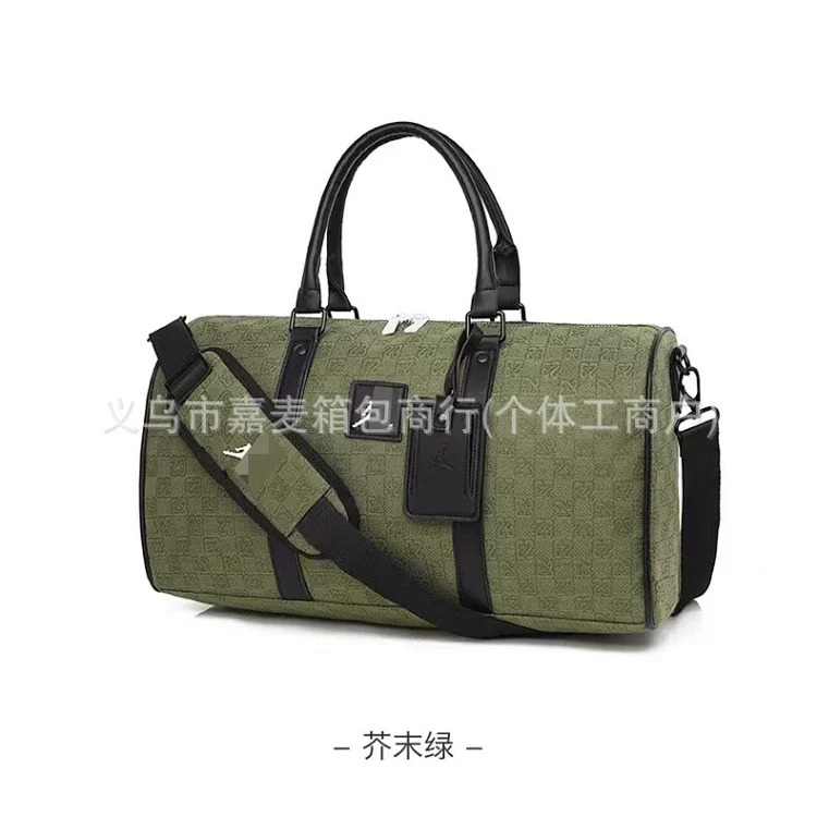 Cross-border new fashion brand shoulder bag large capacity crossbody bag popular Hong Kong style trendy travel bag outdoor fitness backpack
