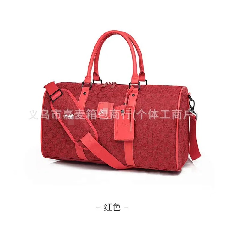 Cross-border new fashion brand shoulder bag large capacity crossbody bag popular Hong Kong style trendy travel bag outdoor fitness backpack