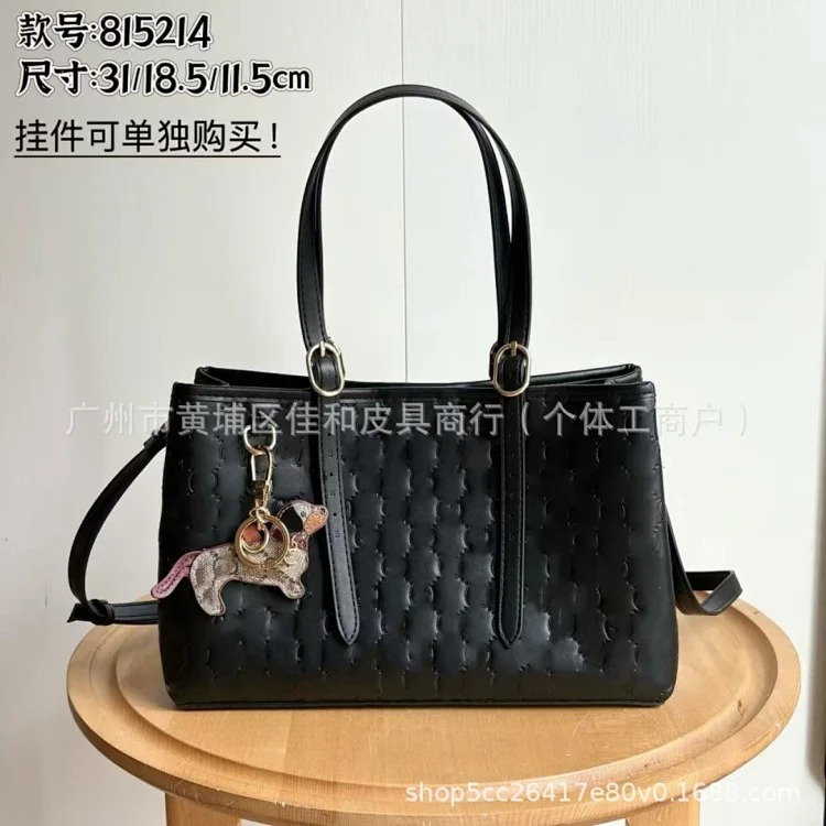 GG Tote Bag Emblem Series Shopping Bag High-end Commuting Handbag Large Capacity Armpit Large Bag Tote Bag image 5