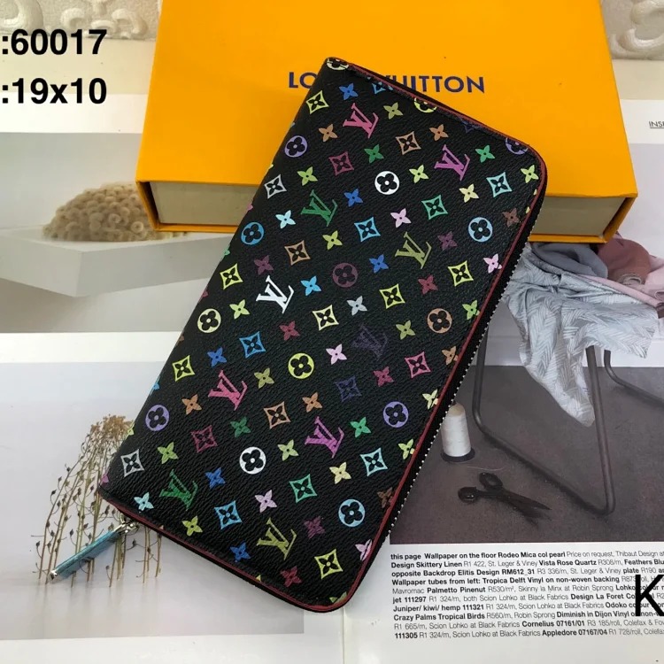Fashionable Card Holder Zipper Bifold Wallet-CY