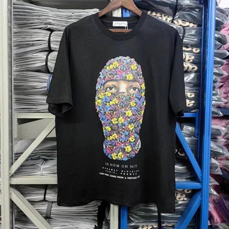 Ih Nom Uh Nit Loose Casual Short Sleeve T-shirt Unisex Half Sleeve image 4