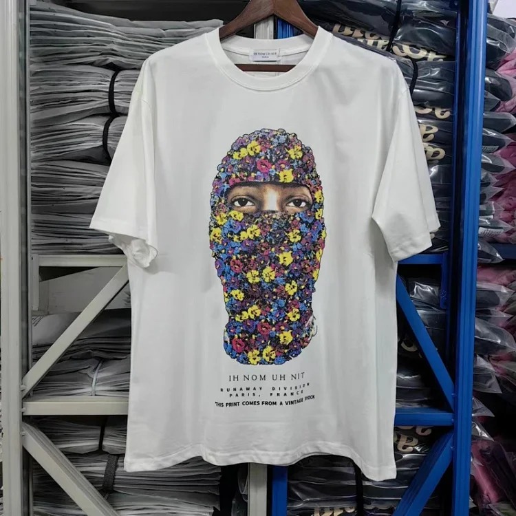 Ih Nom Uh Nit Loose Casual Short Sleeve T-shirt Unisex Half Sleeve image 5
