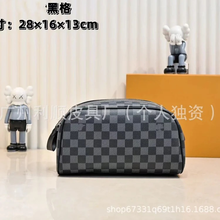 Louis Vuitton Cross-border foreign trade Guangzhou high-quality presbyopia cosmetic toiletry bag lightweight shell bag travel storage bag portable waterproof washable