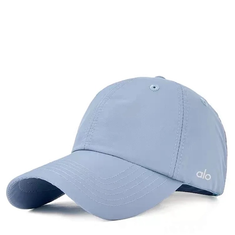 Alo yoga new baseball cap for men and women, outdoor sun protection peaked cap, casual and versatile sports and leisure golf hat