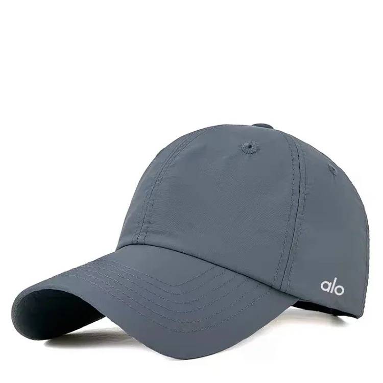 Alo yoga new baseball cap for men and women, outdoor sun protection peaked cap, casual and versatile sports and leisure golf hat
