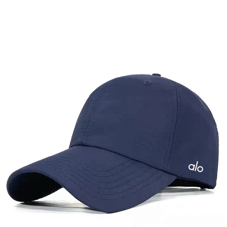 Alo yoga new baseball cap for men and women, outdoor sun protection peaked cap, casual and versatile sports and leisure golf hat