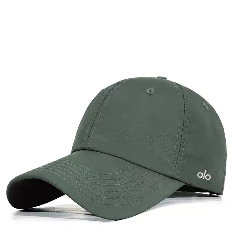 Alo yoga new baseball cap for men and women, outdoor sun protection peaked cap, casual and versatile sports and leisure golf hat
