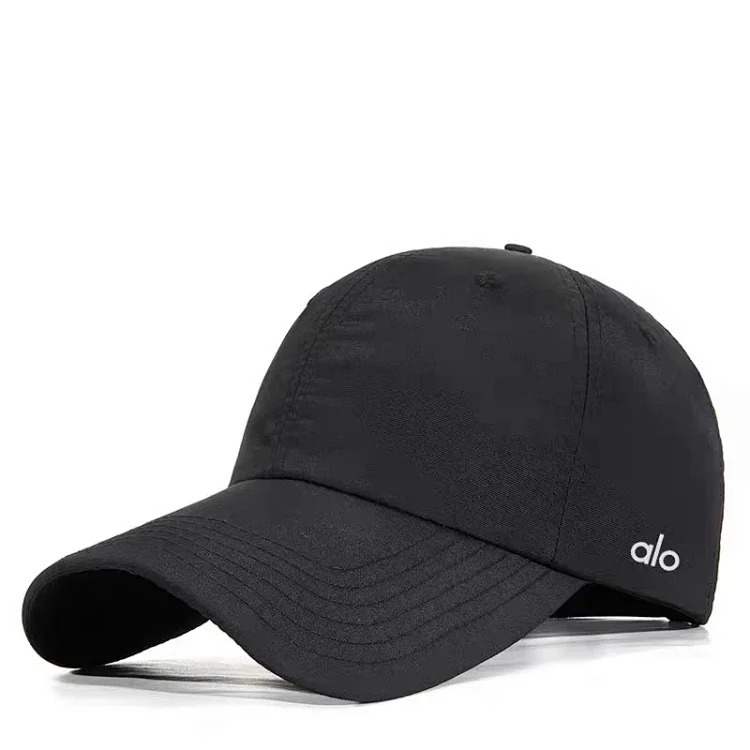 Alo yoga new baseball cap for men and women, outdoor sun protection peaked cap, casual and versatile sports and leisure golf hat