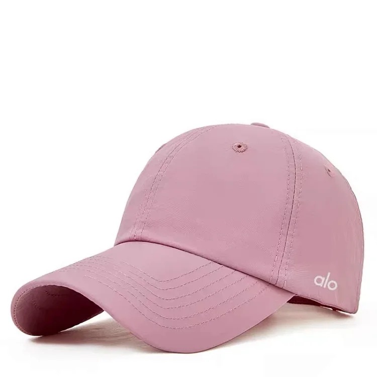 Alo yoga new baseball cap for men and women, outdoor sun protection peaked cap, casual and versatile sports and leisure golf hat
