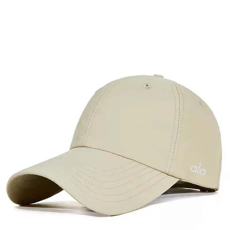 Alo yoga new baseball cap for men and women, outdoor sun protection peaked cap, casual and versatile sports and leisure golf hat