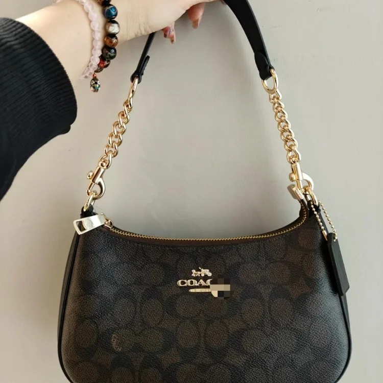 Louis Vuitton New teri armpit bag, one-shoulder diagonal cross-handle chain, classic presbyopic commuting all-match mahjong bag