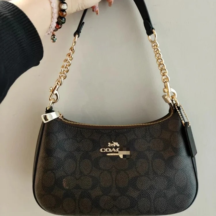 Louis Vuitton New teri armpit bag, one-shoulder diagonal cross-handle chain, classic presbyopic commuting all-match mahjong bag