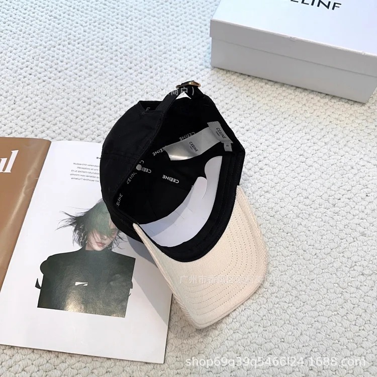 Baseball hat for women, spring and autumn, Korean with letter mark, new fashionable large brim, slimming and face-shaping small duck cap for men