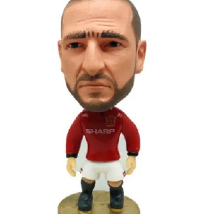 Football Memorabilia Manchester United Ferguson Sheringham Beckham 98 Edition Suit Doll
