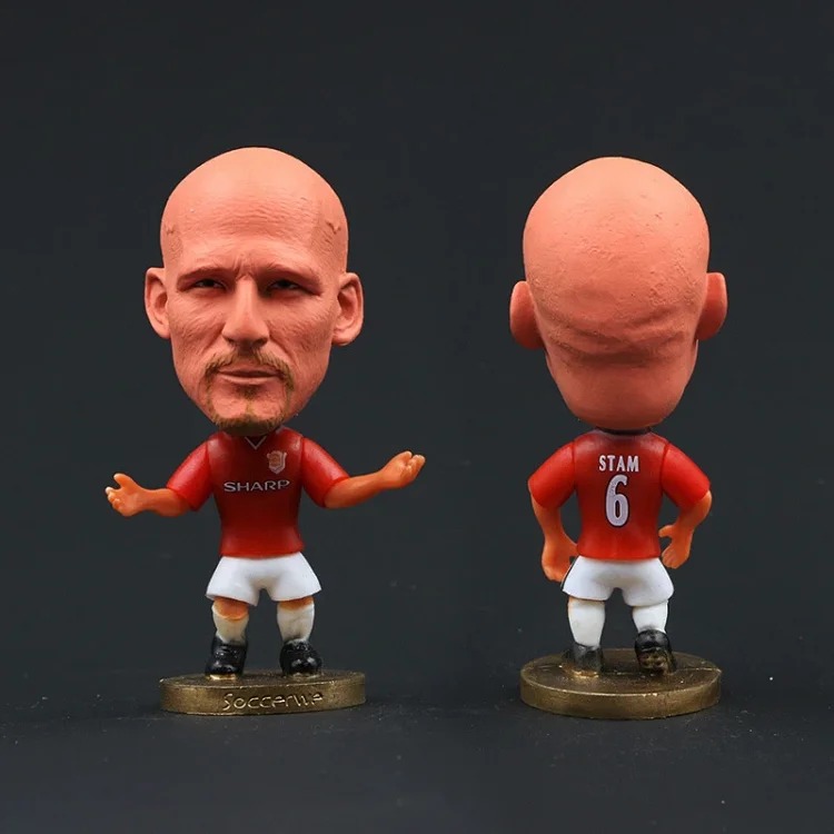 Football Memorabilia Manchester United Ferguson Sheringham Beckham 98 Edition Suit Doll