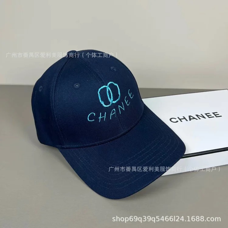 Spring and autumn baseball caps, fashionable and casual letter embroidered peaked caps, , trendy sun hats, trendy branded peaked caps