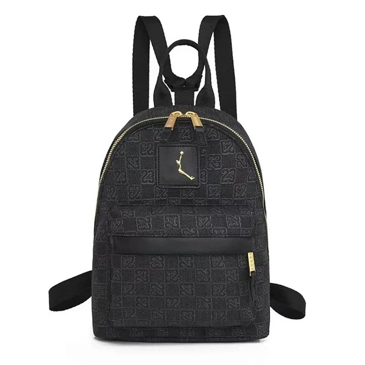 L2N-6 Fashion Printed Letter Backpack School Bag Travel Bag Men’s and Women’s Sports Backpack image 2