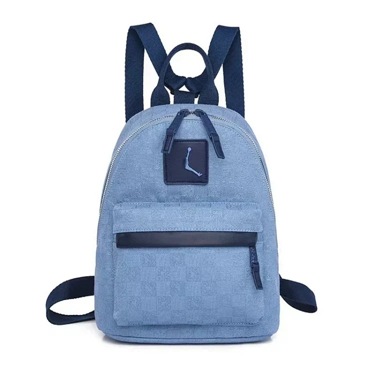L2N-6 Fashion Printed Letter Backpack School Bag Travel Bag Men’s and Women’s Sports Backpack image 4