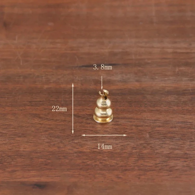 Gourd incense insert nine-hole household all-brass incense plate incense rack porous wire incense insert holder mini small incense holder incense burner accessories