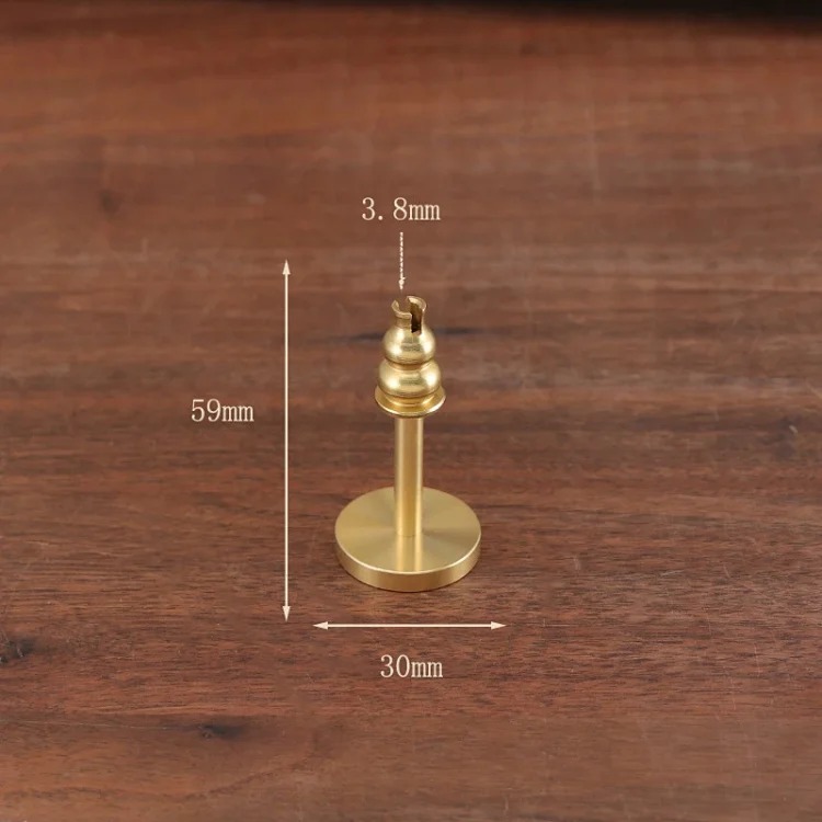 Gourd incense insert nine-hole household all-brass incense plate incense rack porous wire incense insert holder mini small incense holder incense burner accessories