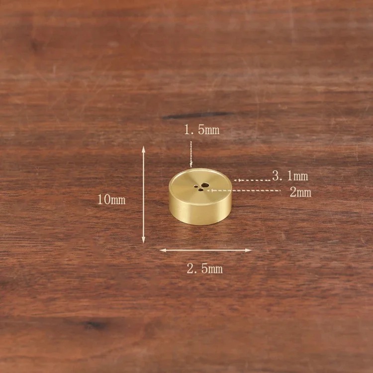 Gourd incense insert nine-hole household all-brass incense plate incense rack porous wire incense insert holder mini small incense holder incense burner accessories