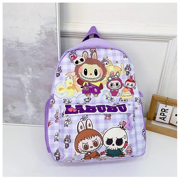 New Large Capacity Cartoon Animation Children's School Bag Cute Elementary School Backpack Kindergarten Rabbu Backpack Bag