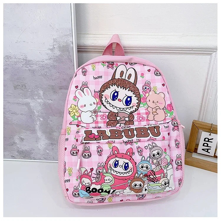 New Large Capacity Cartoon Animation Children's School Bag Cute Elementary School Backpack Kindergarten Rabbu Backpack Bag