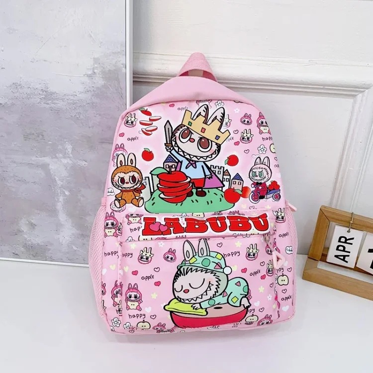 New Large Capacity Cartoon Animation Children's School Bag Cute Elementary School Backpack Kindergarten Rabbu Backpack Bag
