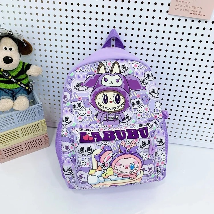 New Large Capacity Cartoon Animation Children's School Bag Cute Elementary School Backpack Kindergarten Rabbu Backpack Bag