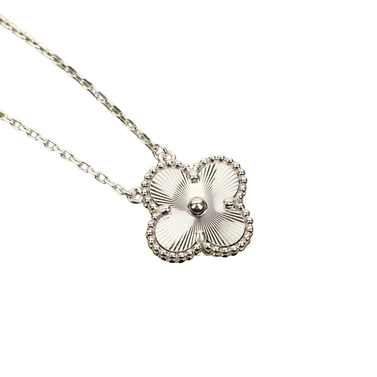 Alhambra Necklace V GOLD CNC single flower & MINI necklace