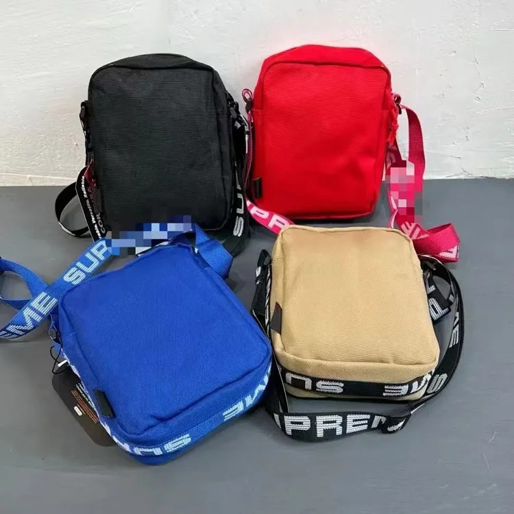JS.18ss small shoulder bag, workwear style casual sports shoulder bag for men and women