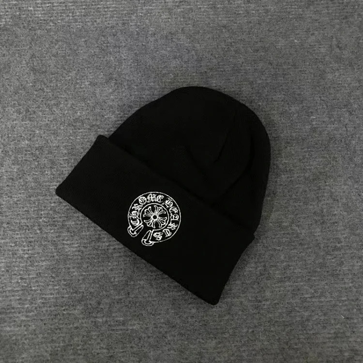 CH new woolen hats for men and women, knitted hats, embroidered hats, trendy cold hats, pullover hats image 2