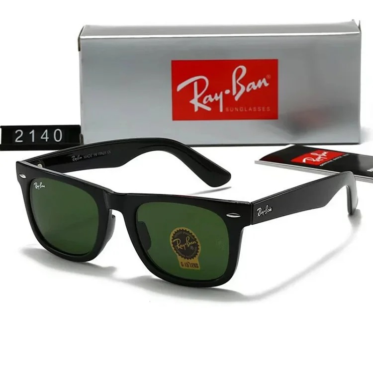 2140 tempered glass sunglasses for men and women, outdoor casual street photography classic fashion sunglasses