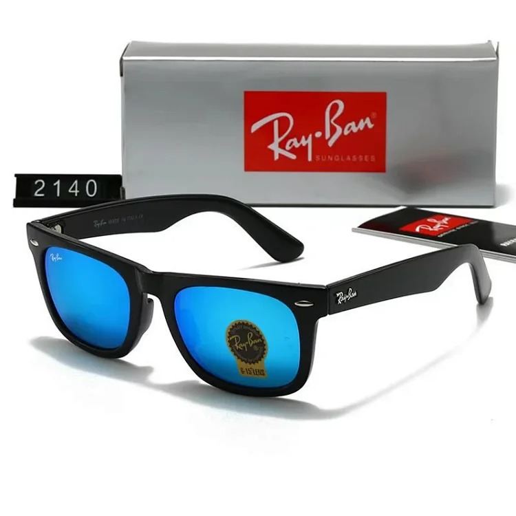2140 tempered glass sunglasses for men and women, outdoor casual street photography classic fashion sunglasses