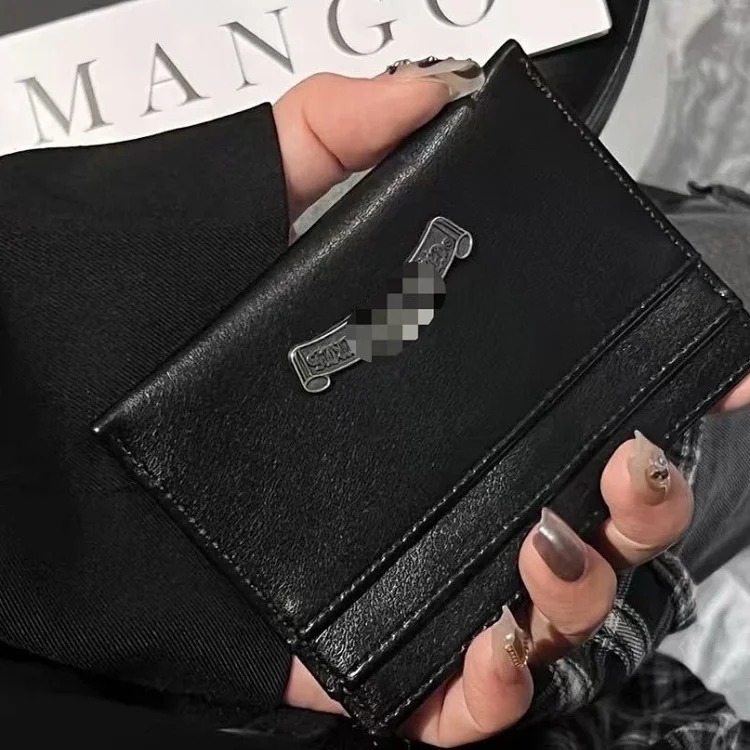 European and American big-name trendy brand soft-skinned Croxin card holder card holder style unisex ID card manufacturer direct sales