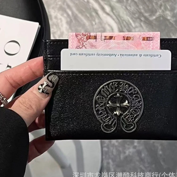 European and American big-name trendy brand soft-skinned Croxin card holder card holder style unisex ID card manufacturer direct sales