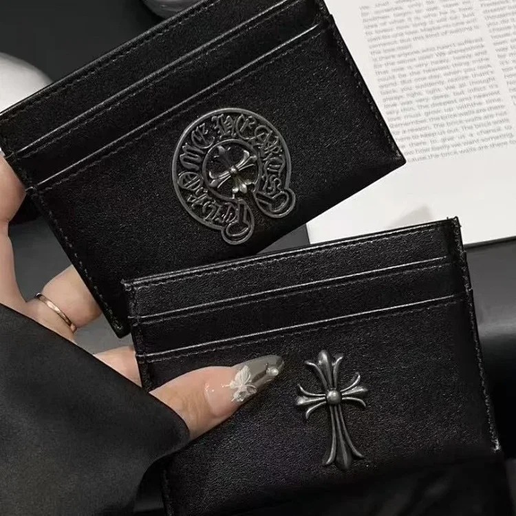 European and American big-name trendy brand soft-skinned Croxin card holder card holder style unisex ID card manufacturer direct sales