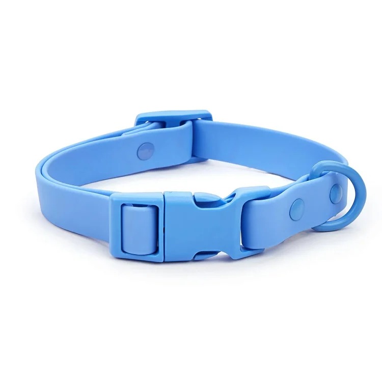 Wow cross-border spot macaron color PVC pet collar leash set comfortable and soft dog collar dog leash image 6