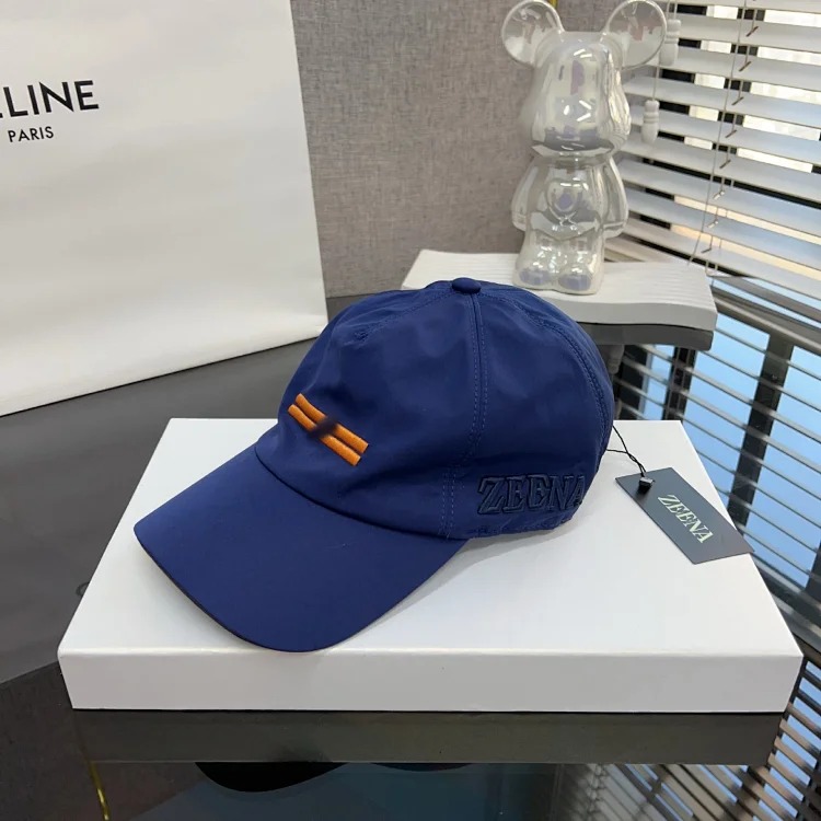 Italian ZENA peaked hat spring and summer thin fashion sunshade beach men and women street shooting dome trendy brand flat top