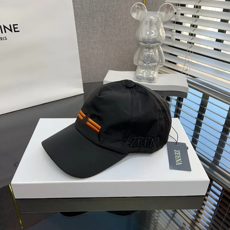 Italian ZENA peaked hat spring and summer thin fashion sunshade beach men and women street shooting dome trendy brand flat top