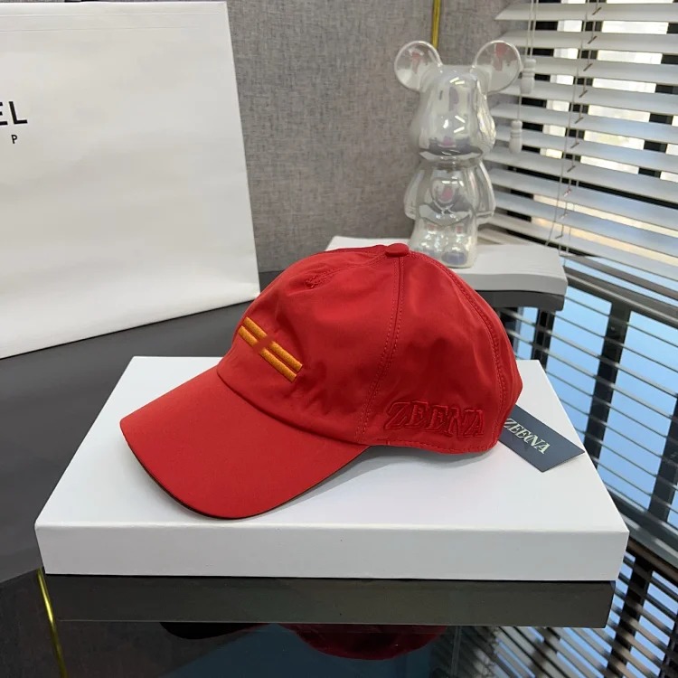 Italian ZENA peaked hat spring and summer thin fashion sunshade beach men and women street shooting dome trendy brand flat top