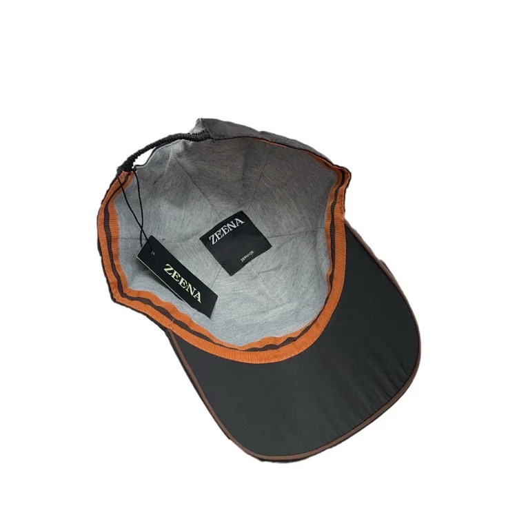 Italian ZENA peaked hat spring and summer thin fashion sunshade beach men and women street shooting dome trendy brand flat top