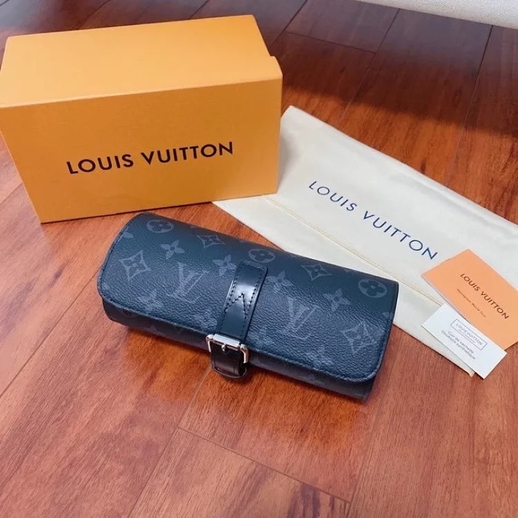 Puma New 3-pack watch box watch box, couple model ❤️Imported PU material, hardware is imported steel, original logo is indeed exquisite, and it feels really good